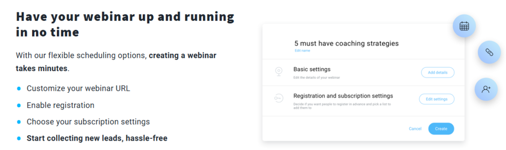 Công Cụ Webinar Tích Hợp Trong GetResponse